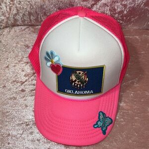 Hot Pink Oklahoma Hat 🦋🩷🌸